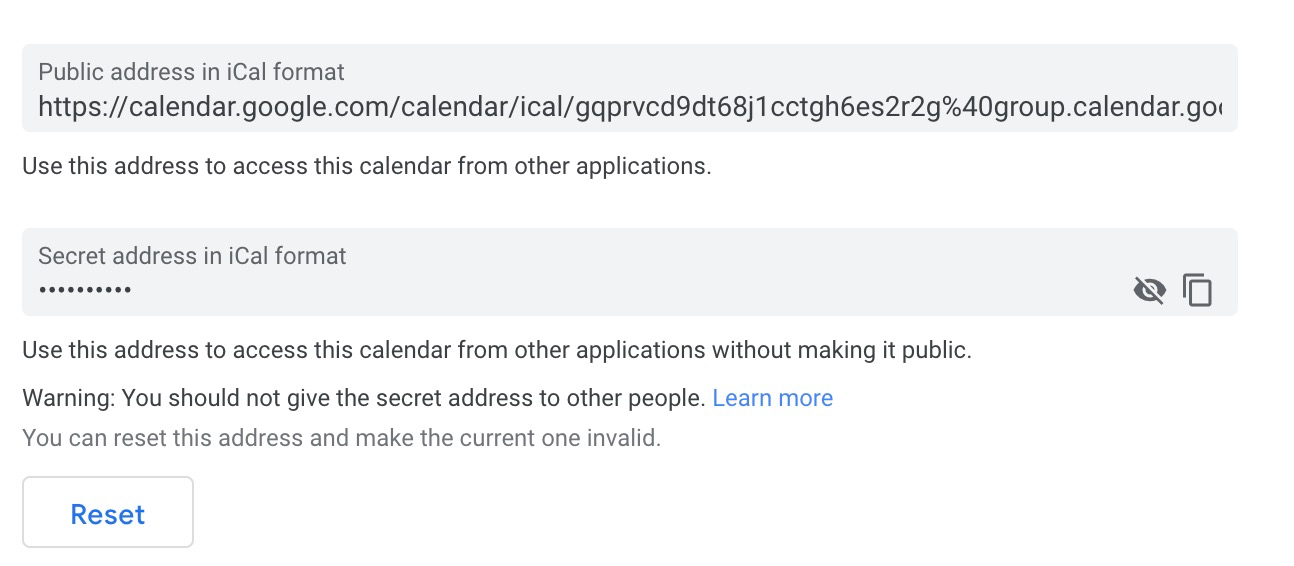 ICS Calendars How to create a event calendar for your website from an