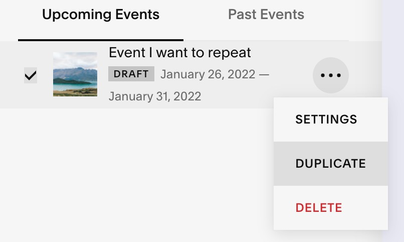 How To Have Recurring Events On Your Squarespace Calendar