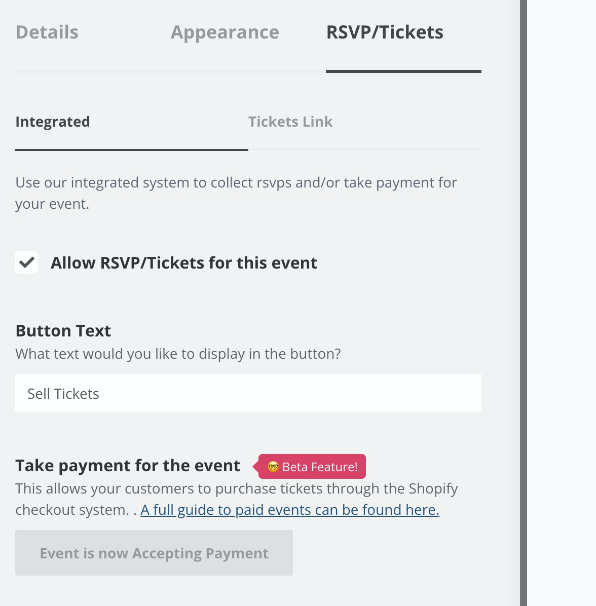 How to sell tickets on Shopify