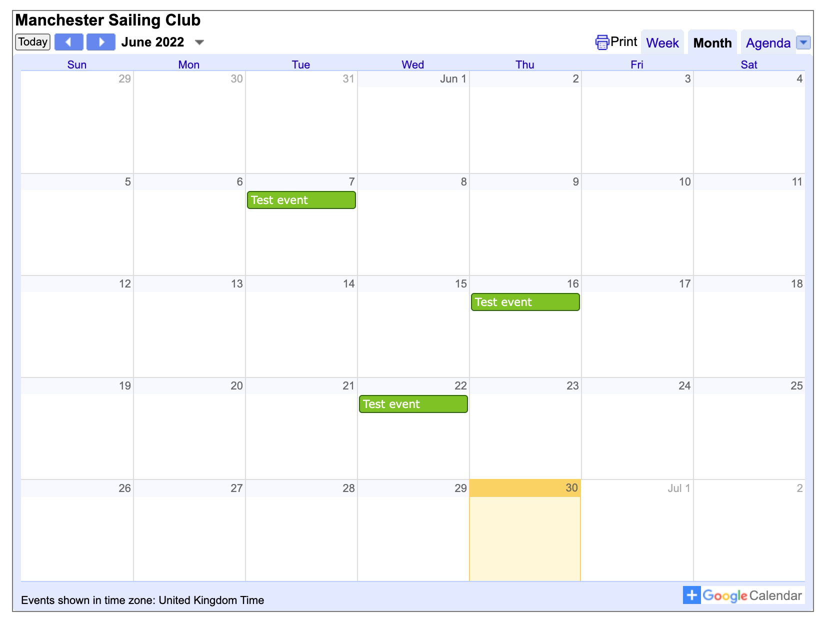 How to embed Google Calendar into WordPress